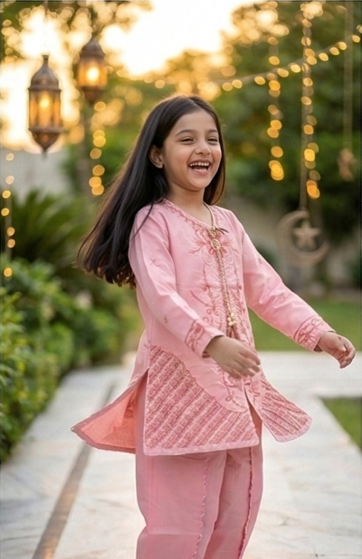 LIYANA FESTIVE SET – BLOSSOM PINK