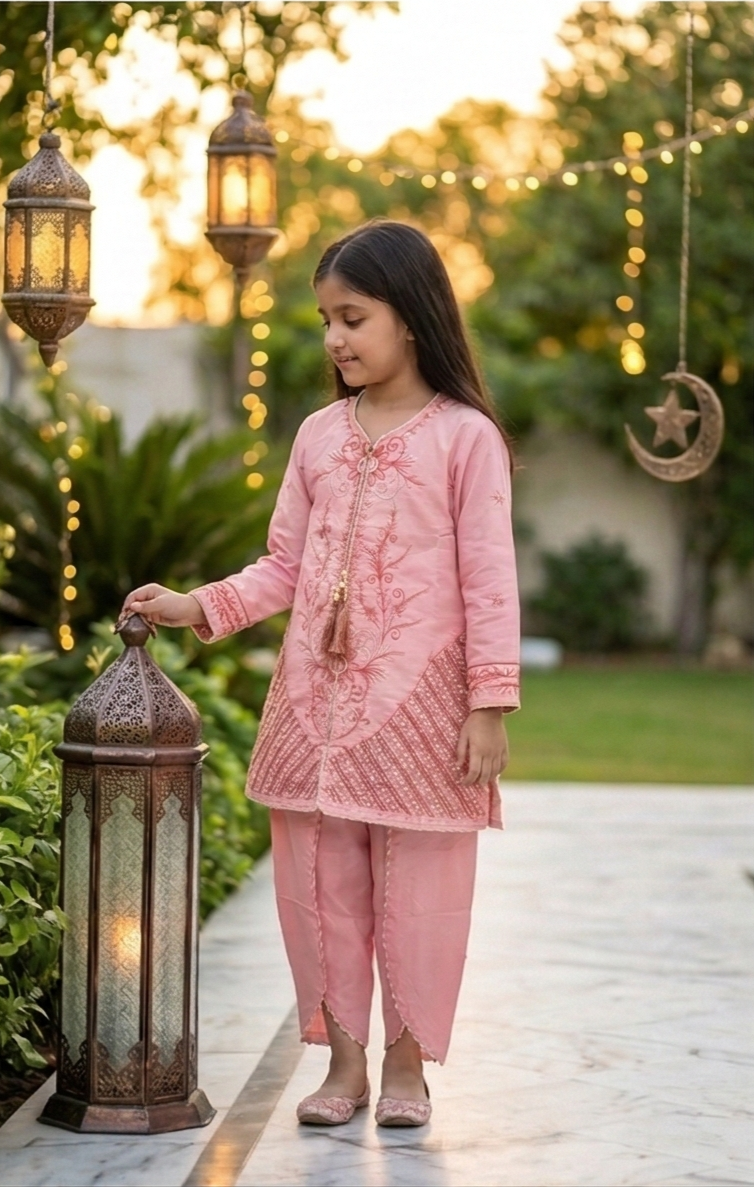 LIYANA FESTIVE SET – BLOSSOM PINK