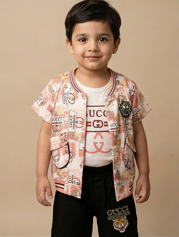Urban Drift Baba Set – Coral Sand & Cream