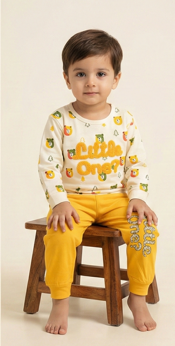 Sunny Cub Playwear Set – Yellow
