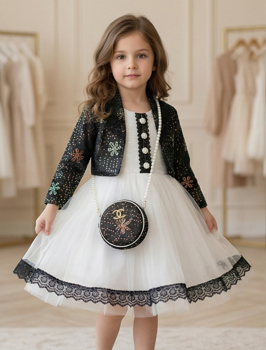 Éloria Luxe Maxi Frock – Midnight Noir