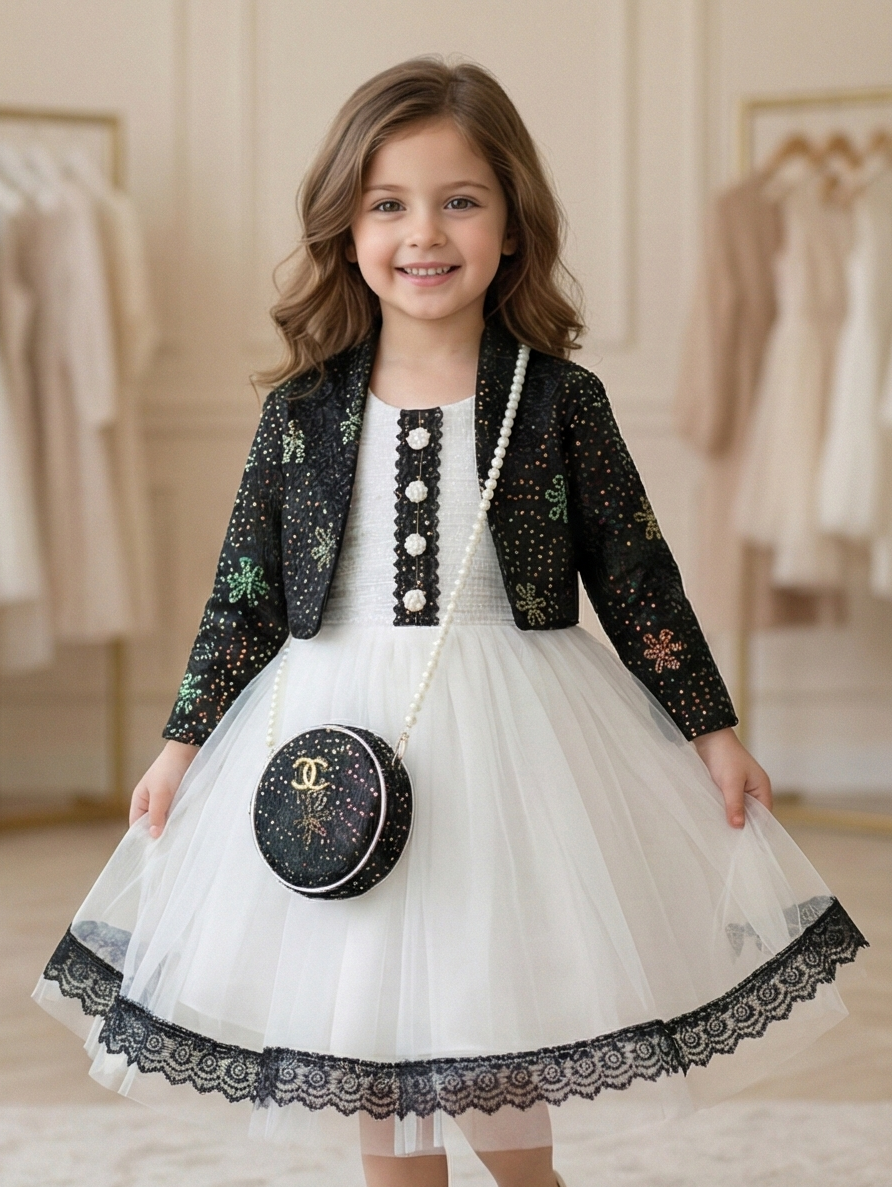 Éloria Luxe Maxi Frock – Midnight Noir