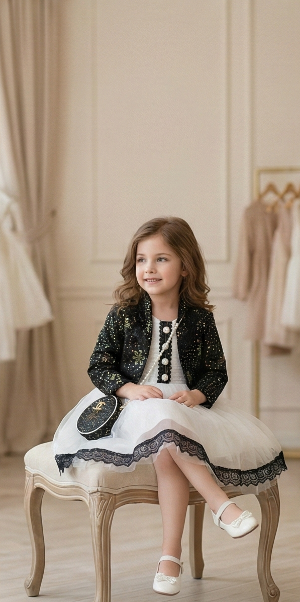 Éloria Luxe Maxi Frock – Midnight Noir