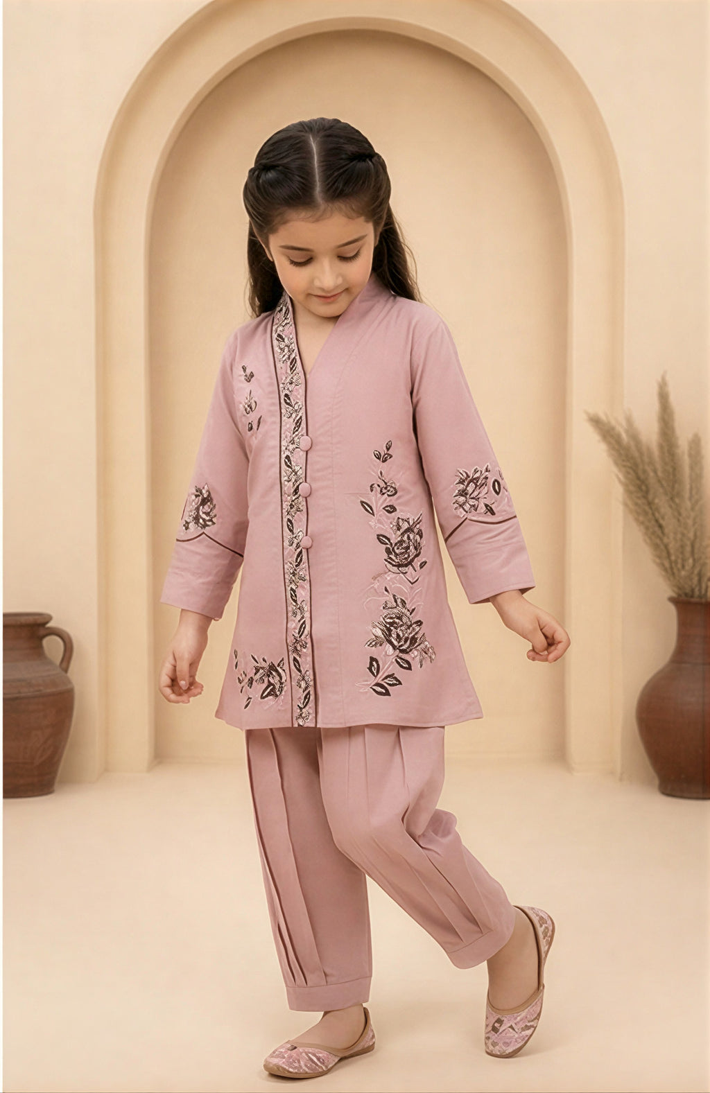 AURELIA COTTON SET – DUSTY ROSE