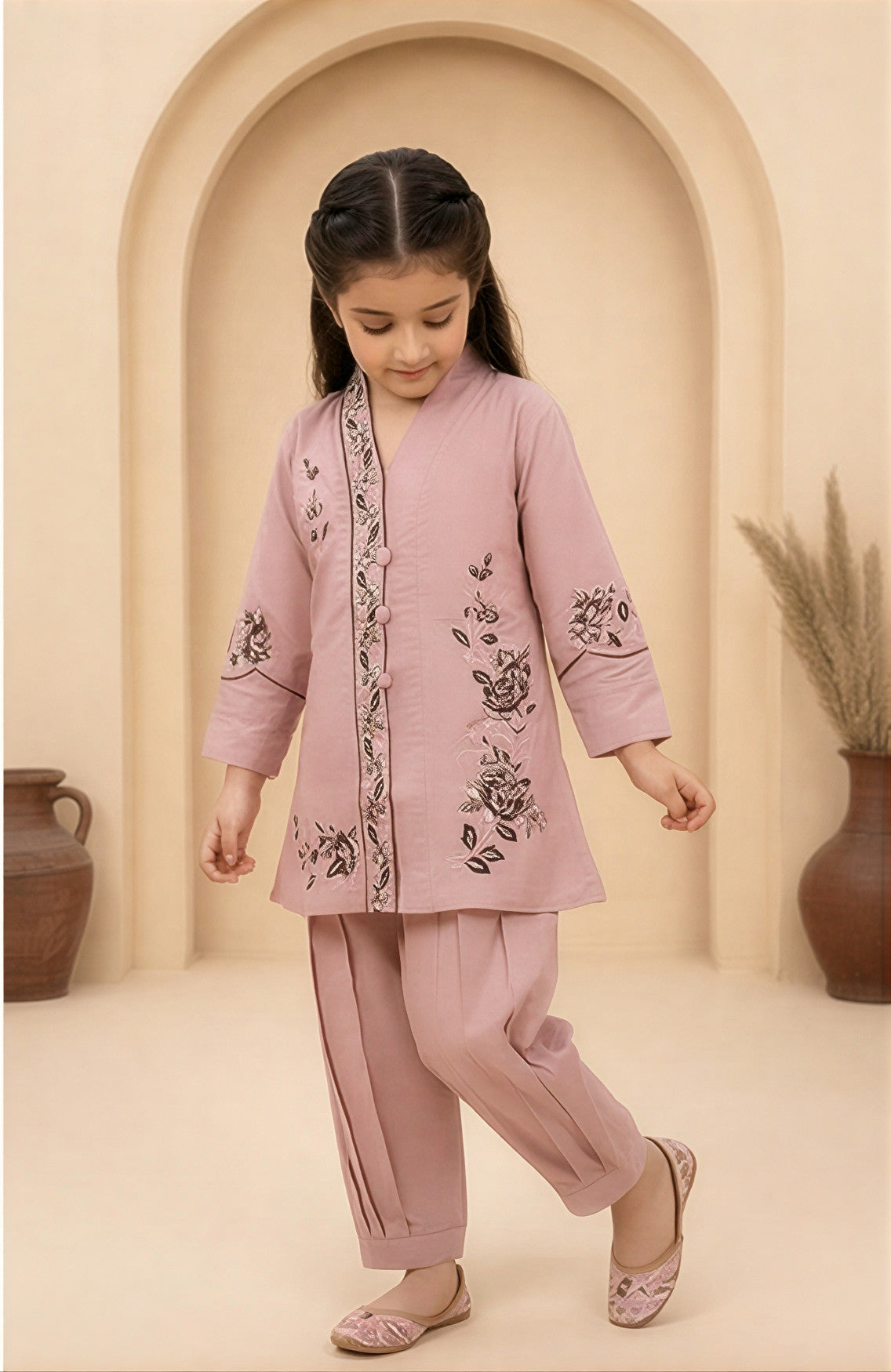 AURELIA COTTON SET – DUSTY ROSE