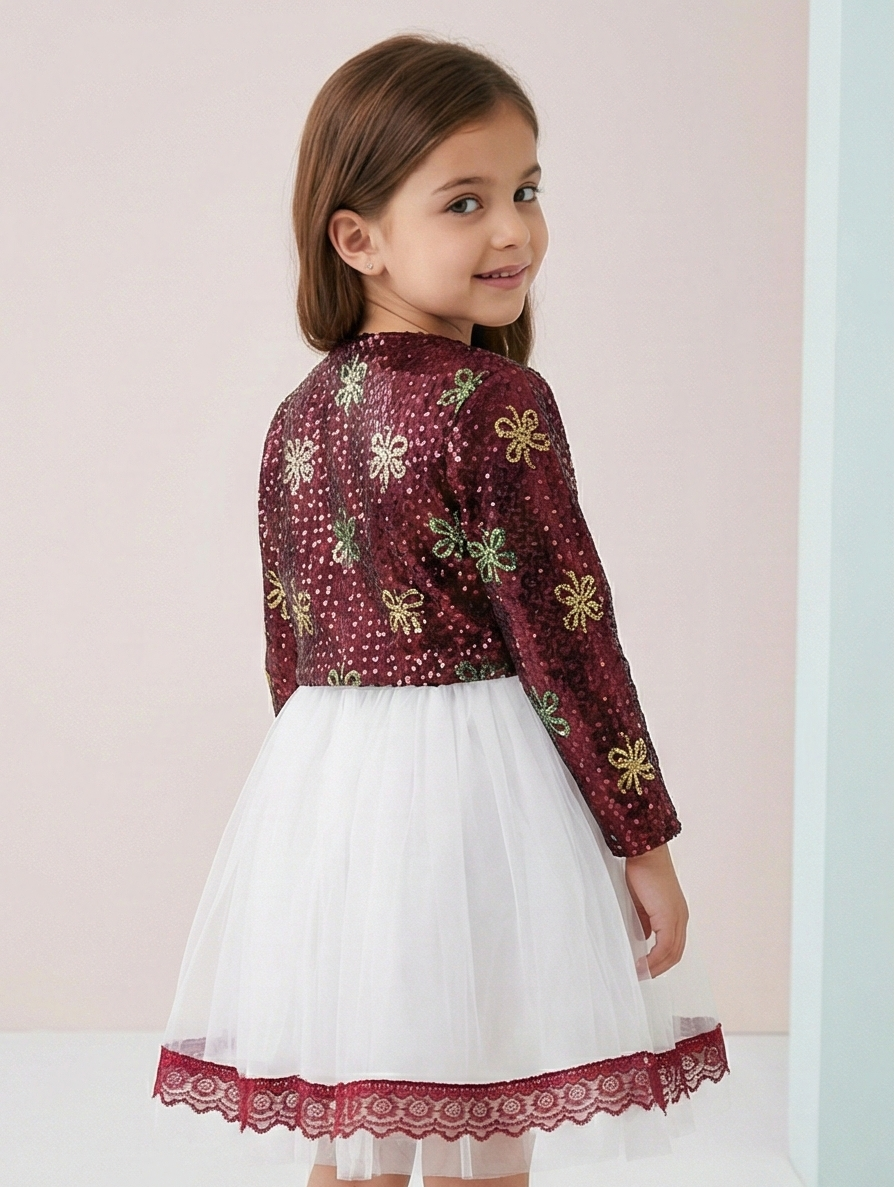 Éloria Luxe Maxi Frock – Velvet Garnet