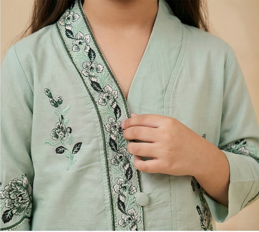 AURELIA COTTON SET – SAGE GREEN