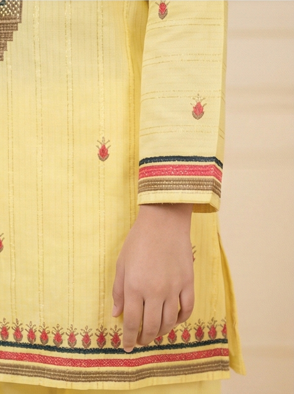 RANIA FESTIVE COTTON SET – SUNSHINE YELLOW