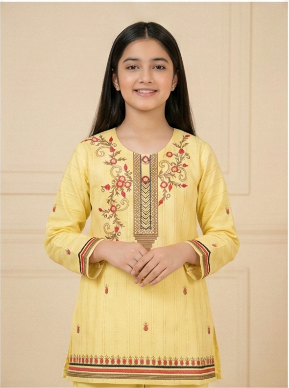 RANIA FESTIVE COTTON SET – SUNSHINE YELLOW