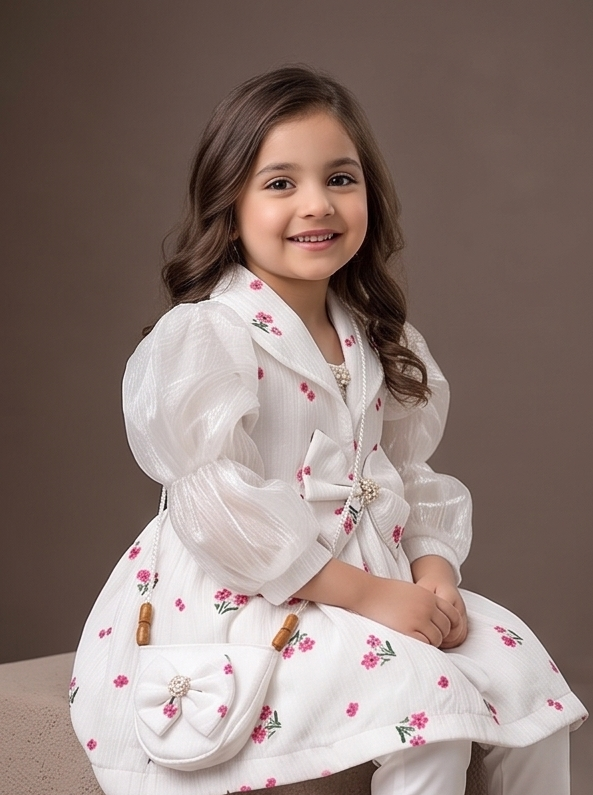 Florelle Luxe Dress Set – Pink Blossom
