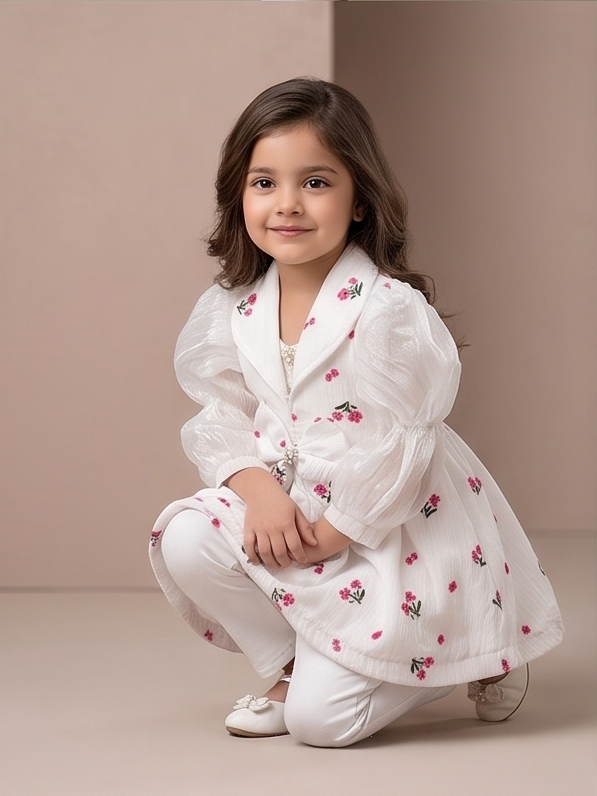 Florelle Luxe Dress Set – Pink Blossom