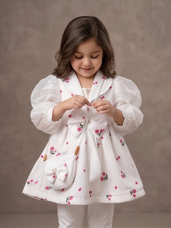 Florelle Luxe Dress Set – Pink Blossom