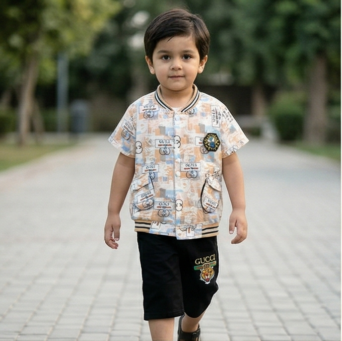 Urban Drift Baba Set – Sand Beige & Ice Blue