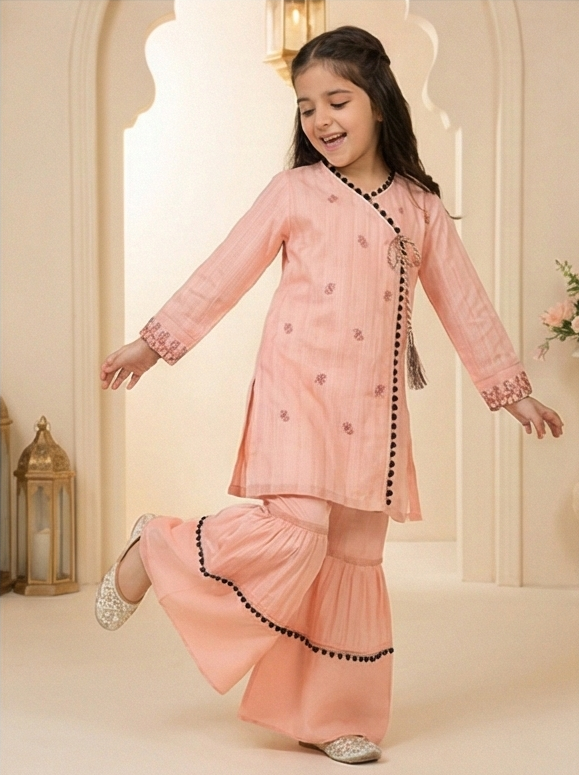 Rosewood Blush – Zaria Luxe Tassel Set (Soft Cotton)