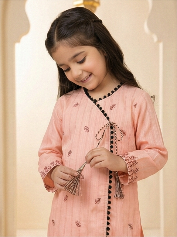 Rosewood Blush – Zaria Luxe Tassel Set (Soft Cotton)