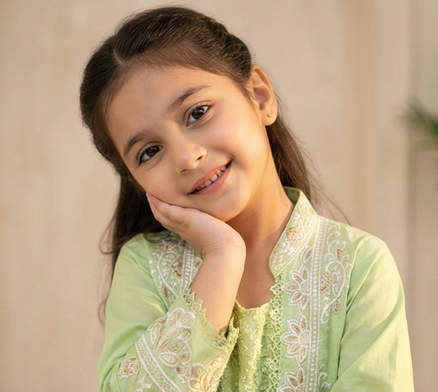 Aylin Lace Anarkali Set – Mint Whisper