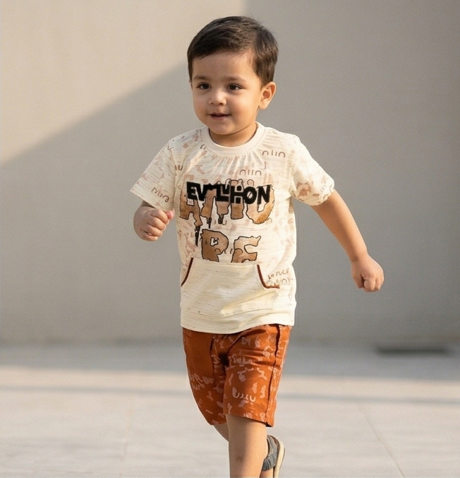 Evolution Play Baba Set – Rust Cream