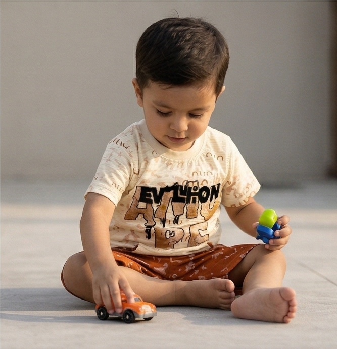 Evolution Play Baba Set – Rust Cream