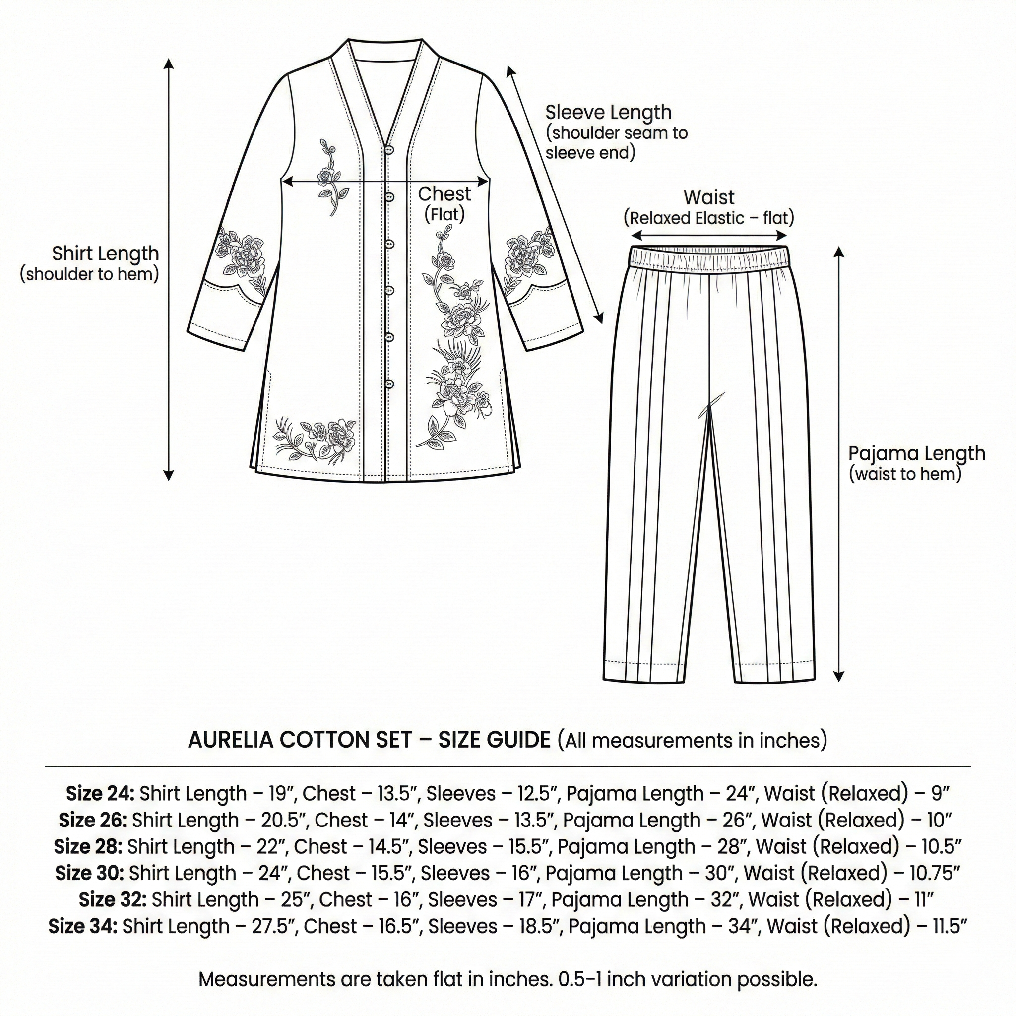 AURELIA COTTON SET – SAGE GREEN