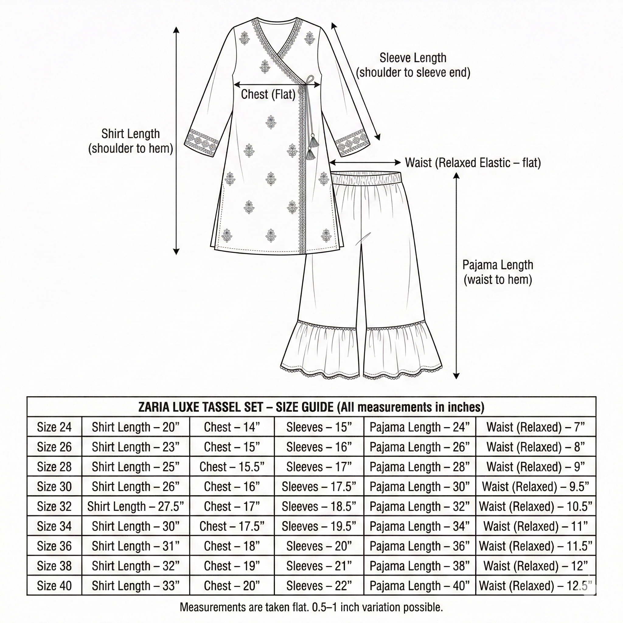 Rosewood Blush – Zaria Luxe Tassel Set (Soft Cotton)