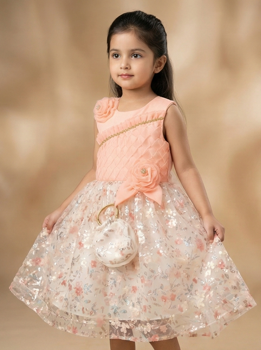 Peach Blossom Grace Frock