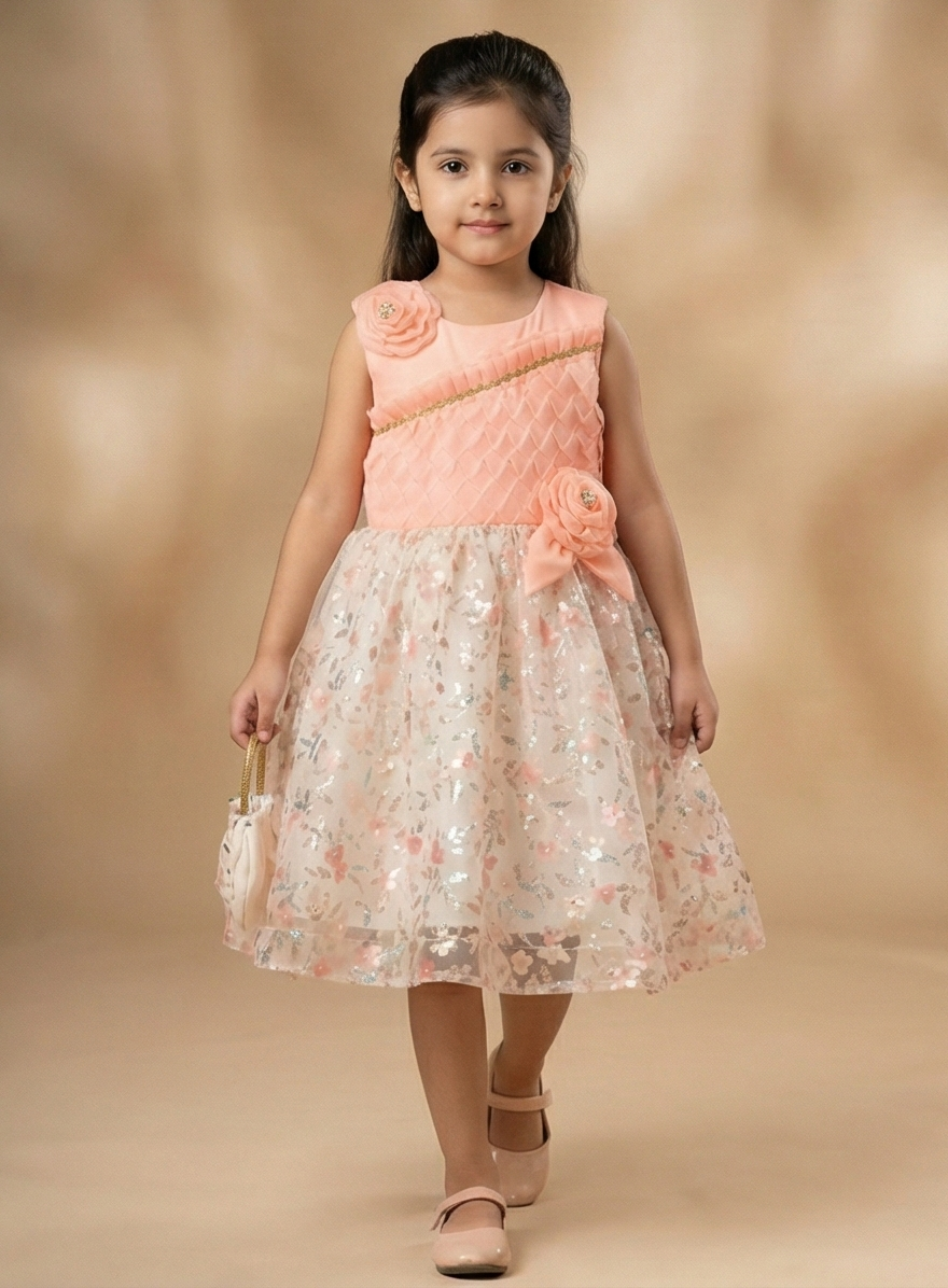 Peach Blossom Grace Frock