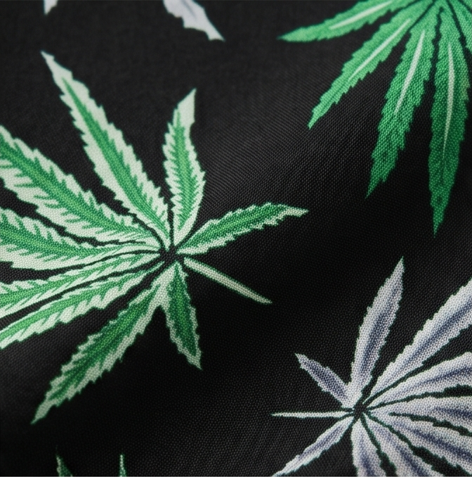 Zyro Linen Co-ord Set – Emerald Leaf