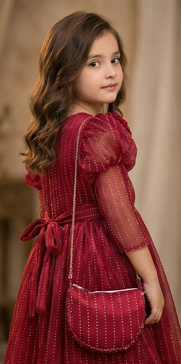 Rosé Royale Beaded Maxi