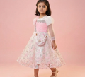 Blush Pearl Elegance Frock