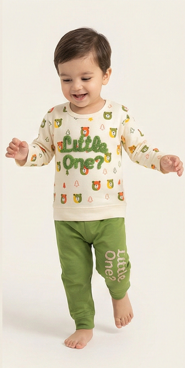 Sunny Cub Playwear Set – Green