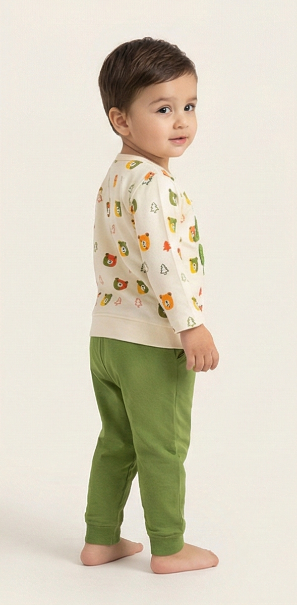 Sunny Cub Playwear Set – Green