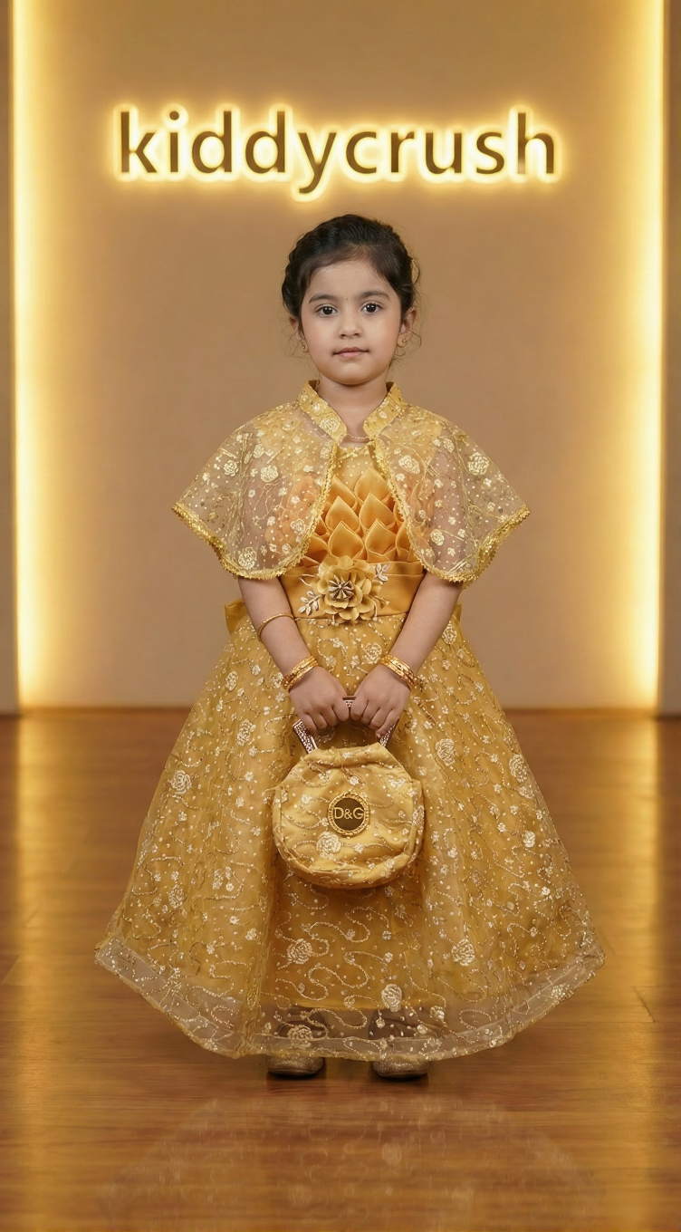 Pearl Snowflake Party Dress