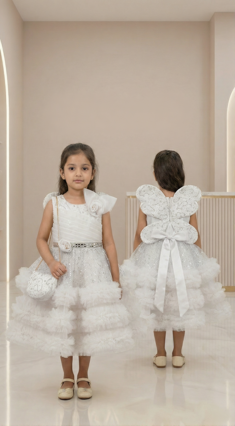 Mist Butterfly Party Frock