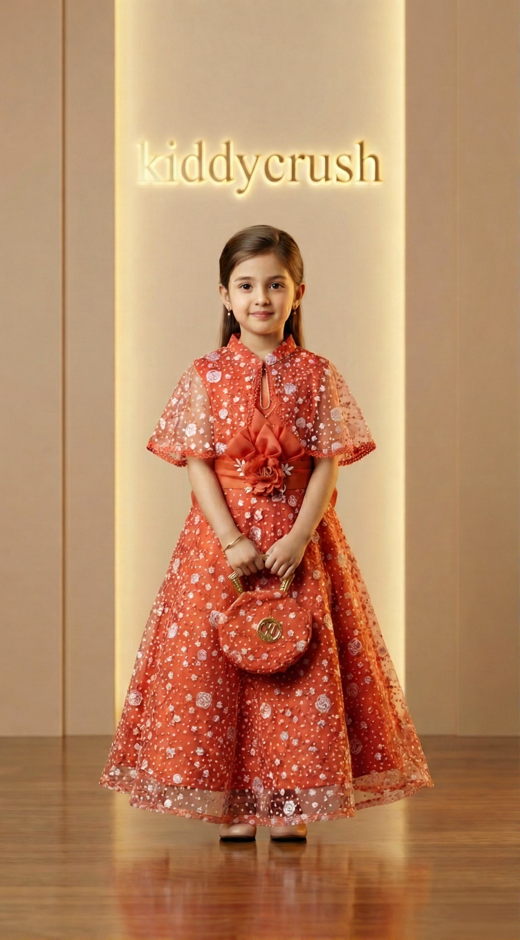 Pearl Snowflake Party Dress