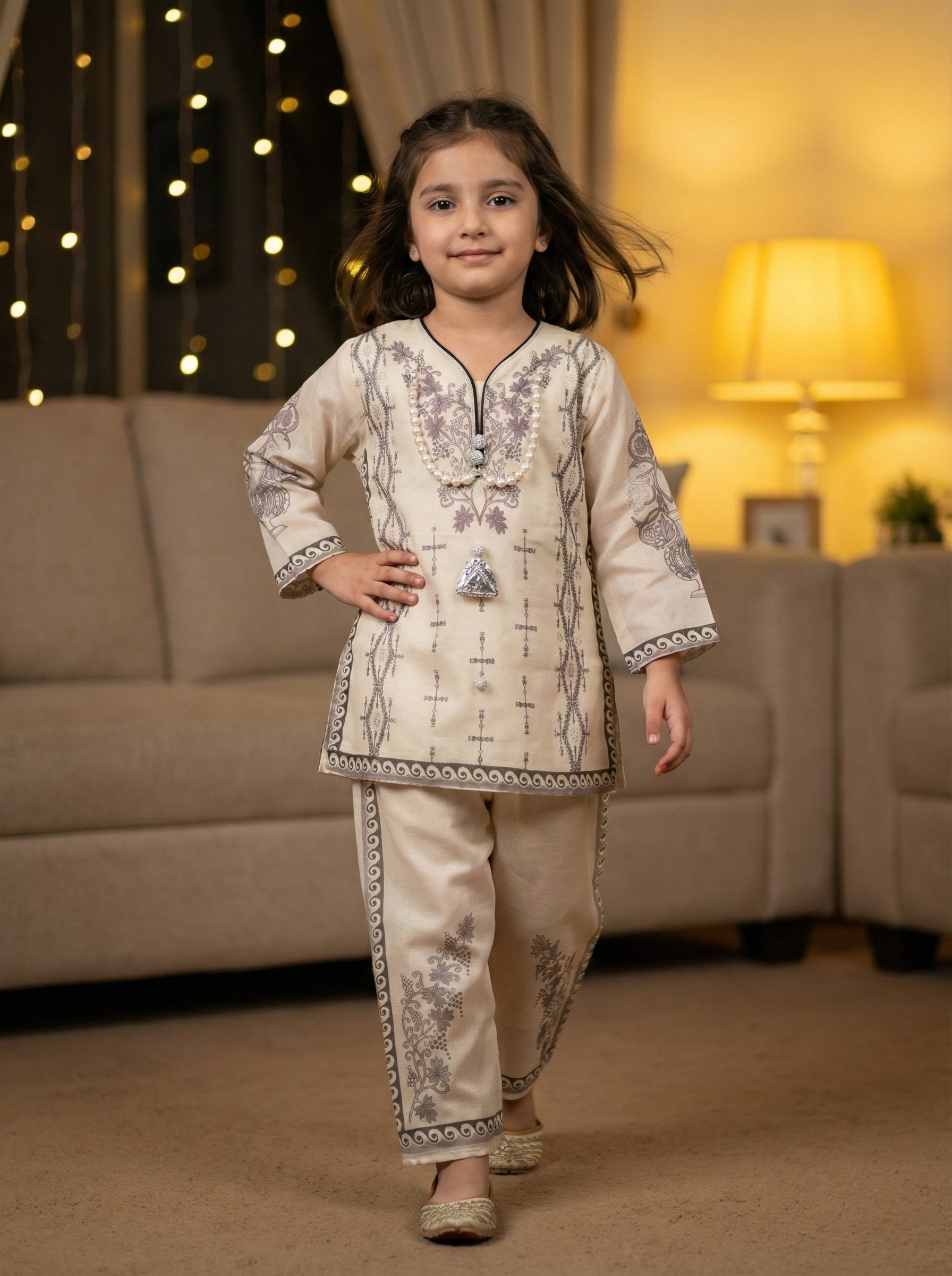 Grace Embroidered Suit