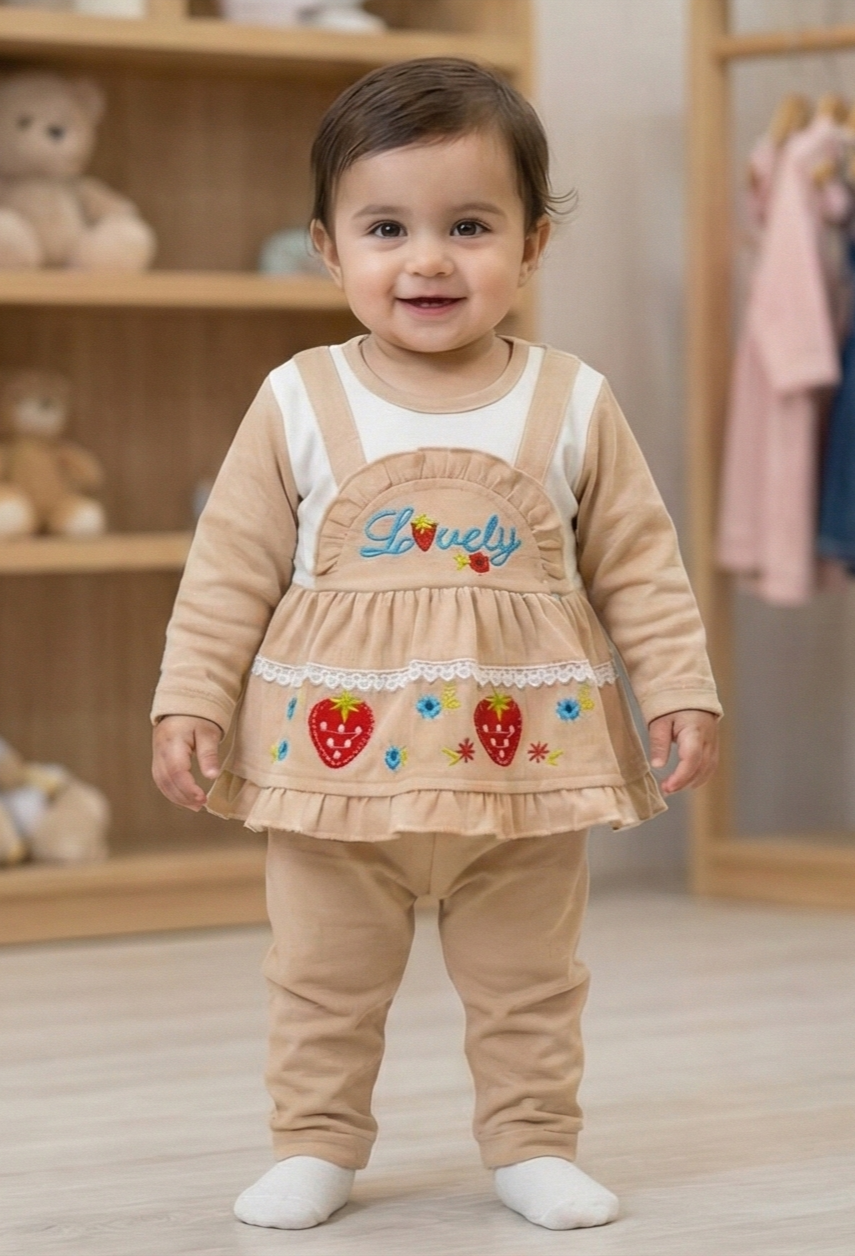 Strawberry Love Baby Two-Piece Set