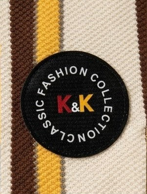 Monarch Knit Polo Set – Honey Sand Stripe